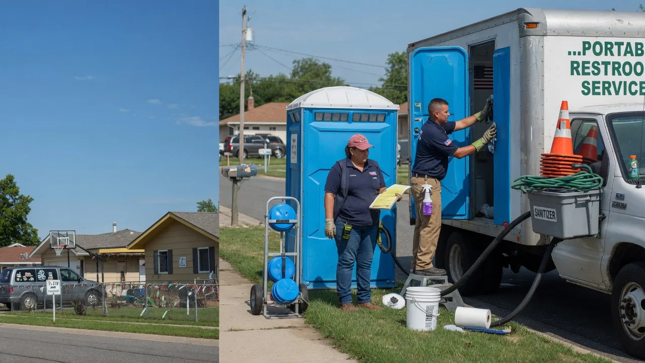 Portable Toilet Rental in Easley, SC near me